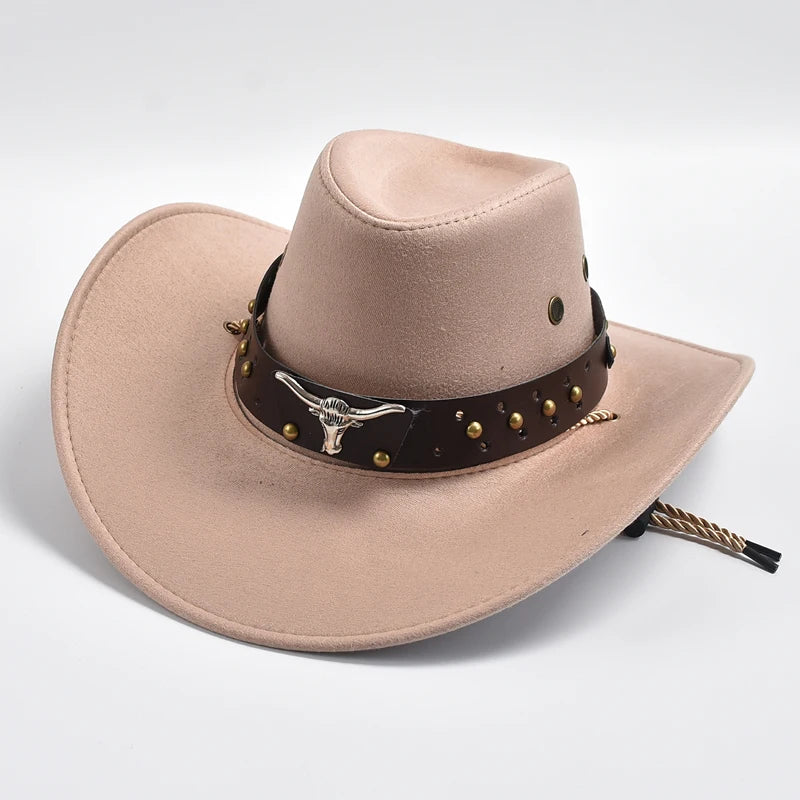 Chapeau western champagne du pack
