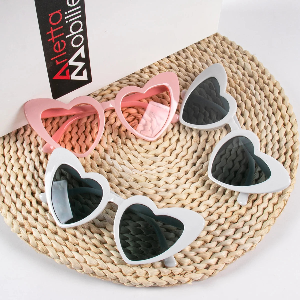 Coloris des lunettes cœur