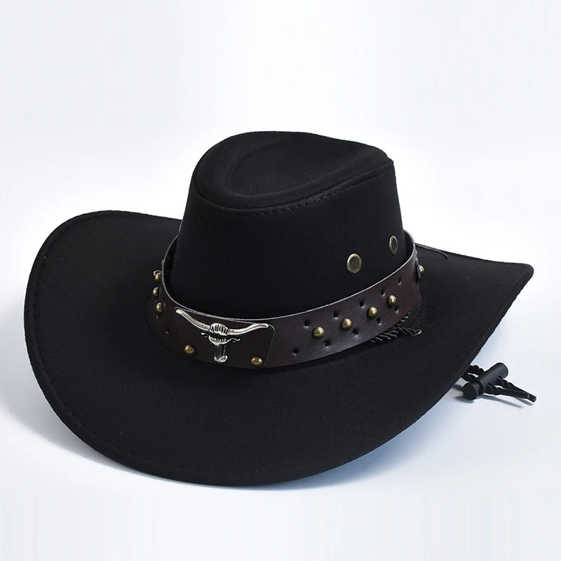 Chapeau western noir