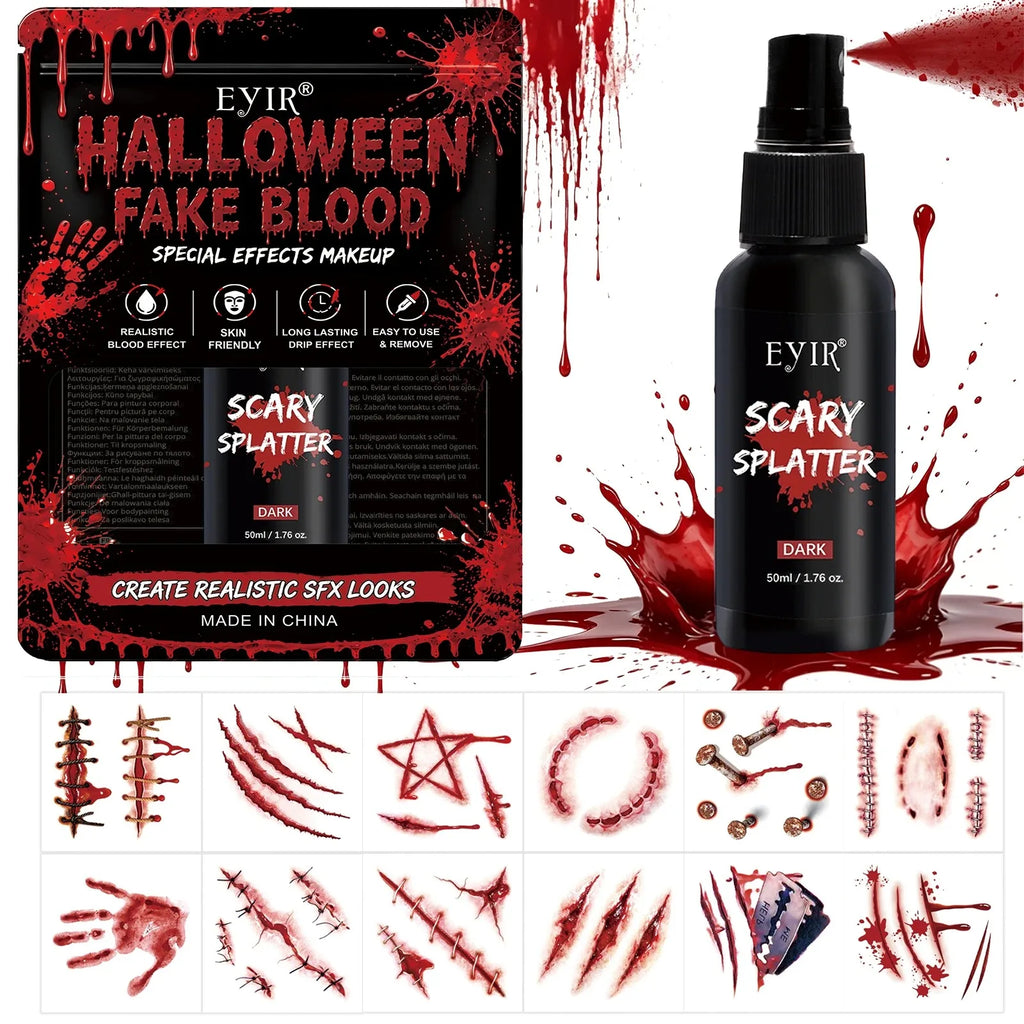 Gel de faux sang du kit